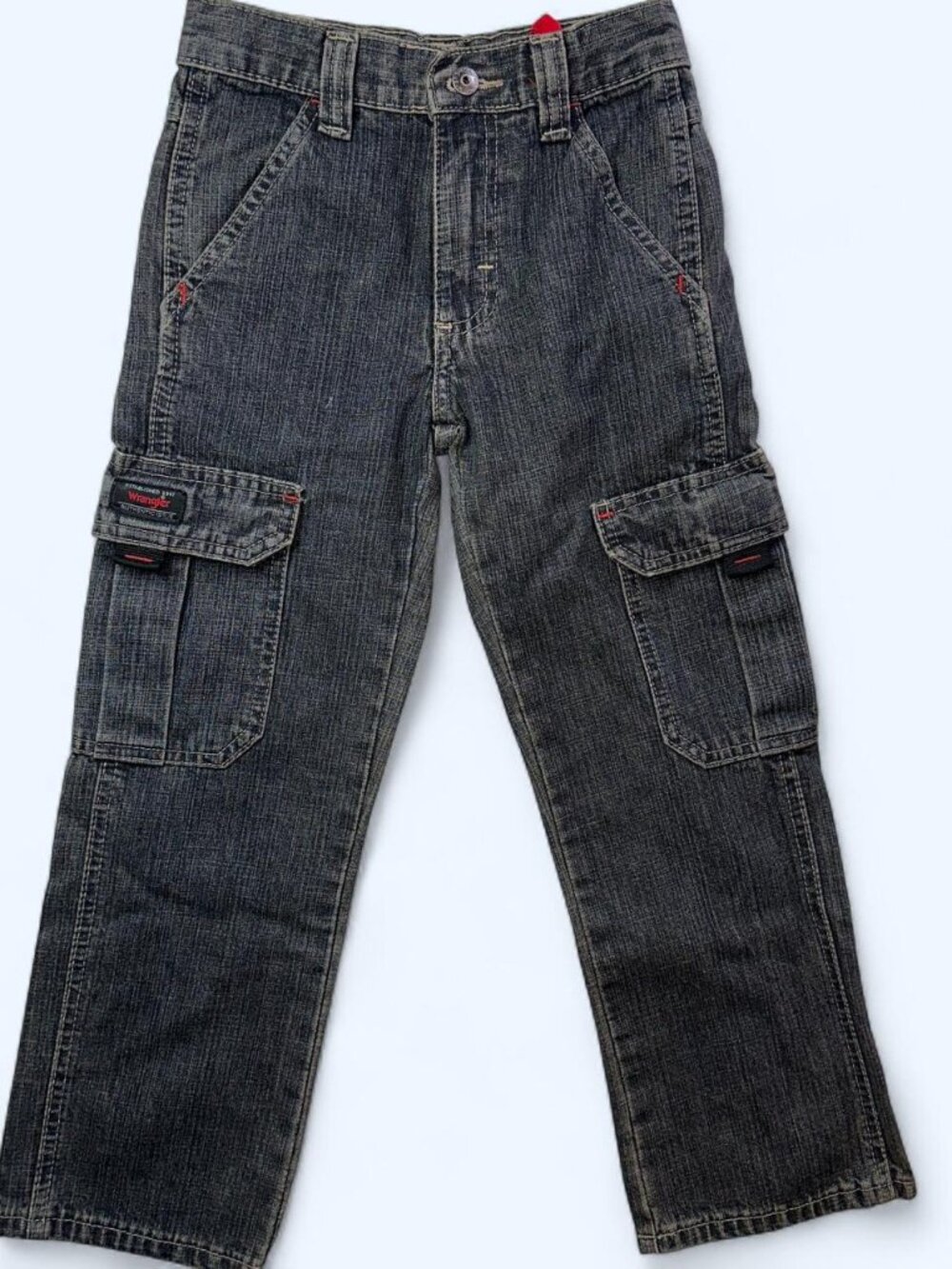 NWT Wrangler Boys size 7 Straight Leg Cargo